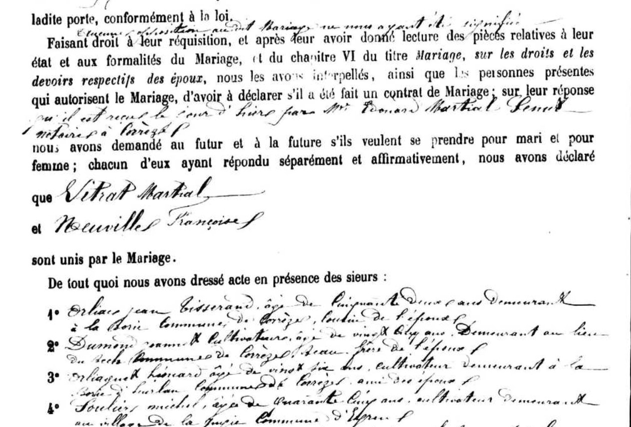 Mariage VItrac Martial - Neuville Francois 11_01_1877 -2.jpg